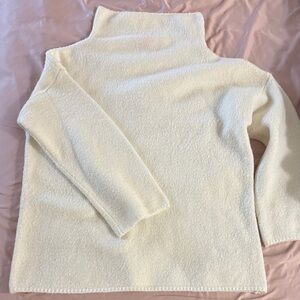 Joe Fresh Soft Cream Mock Neck Sweater